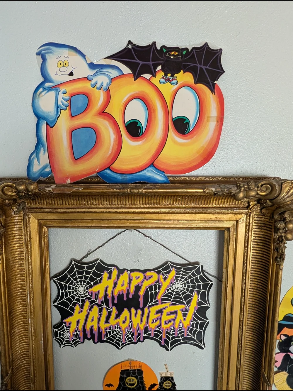 Vtg Lot 1980s-90s Halloween Wall Dicuts - Picture 9 of 10